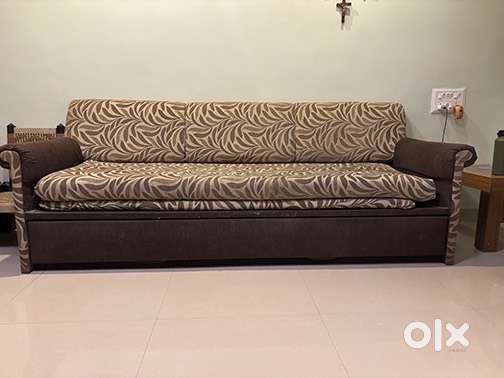 Sofa cum bed + 2 sofa chairs for sale
