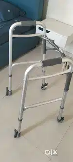 Walker for Handicaps with wheels and antiskid breaks @ Wakad, Pune.