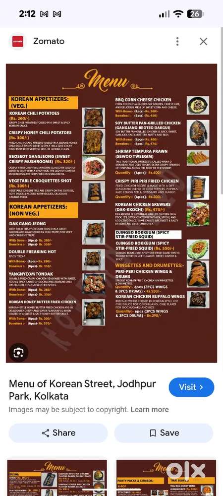 Cook for korean cuisine