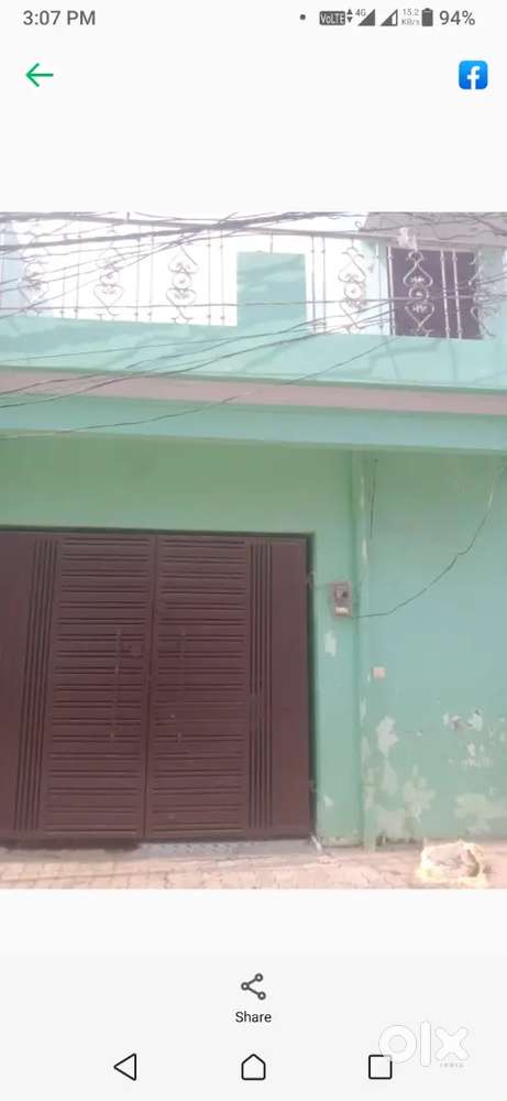 Kareli near murga darbar 100 gaj makan free hold