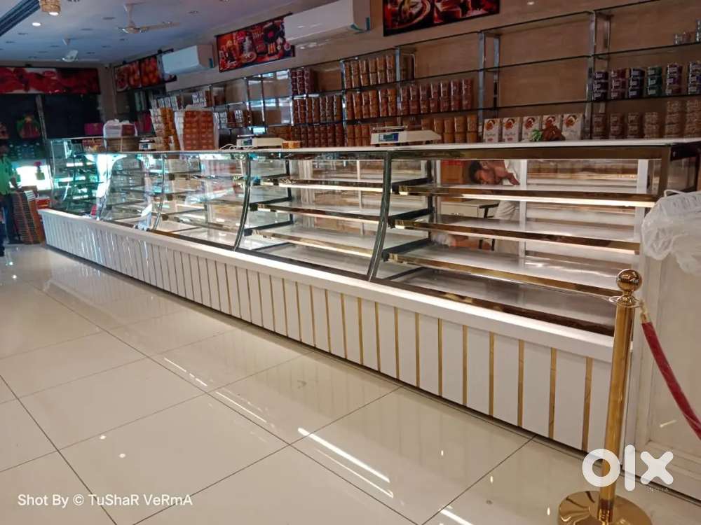 Display counter for bakery & sweets