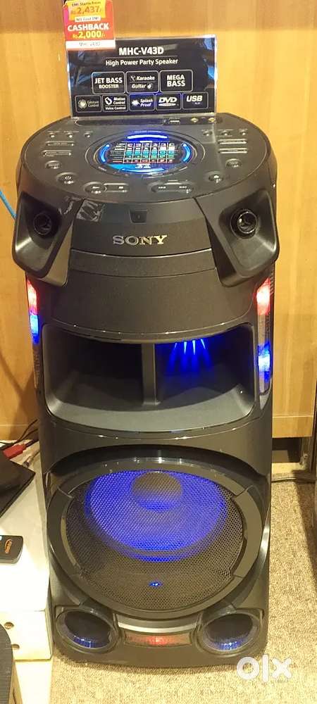 Sony mhcv43 partyspeaker