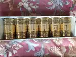 Gold tumbler 6 piece set