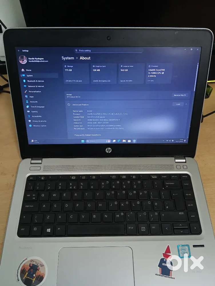 Hp ProBook 430 G4 i5 7th gen  Good condition