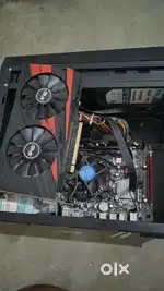i7 4th generation Graphic card GTX 1050ti 4gb
Ram- 8GB  SSD-256gb