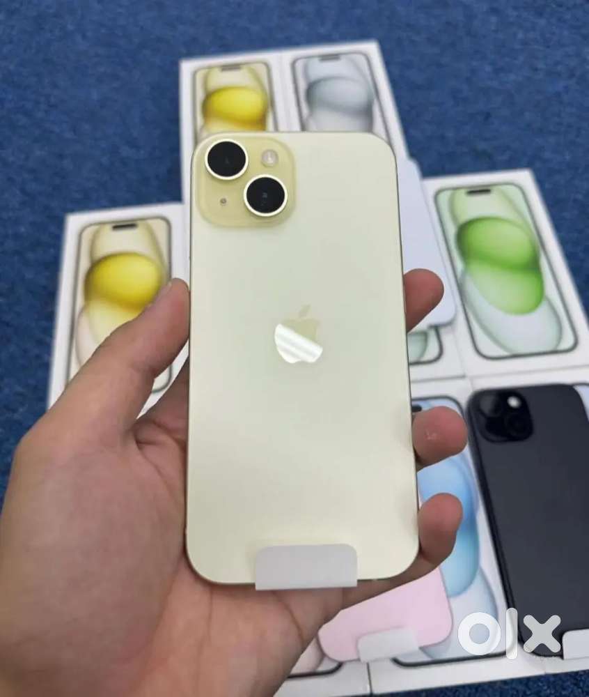 IPHONE 15 REFURBISHED MOBILE ALL COLOURS AVAILABLE IN GOOD CONDITION