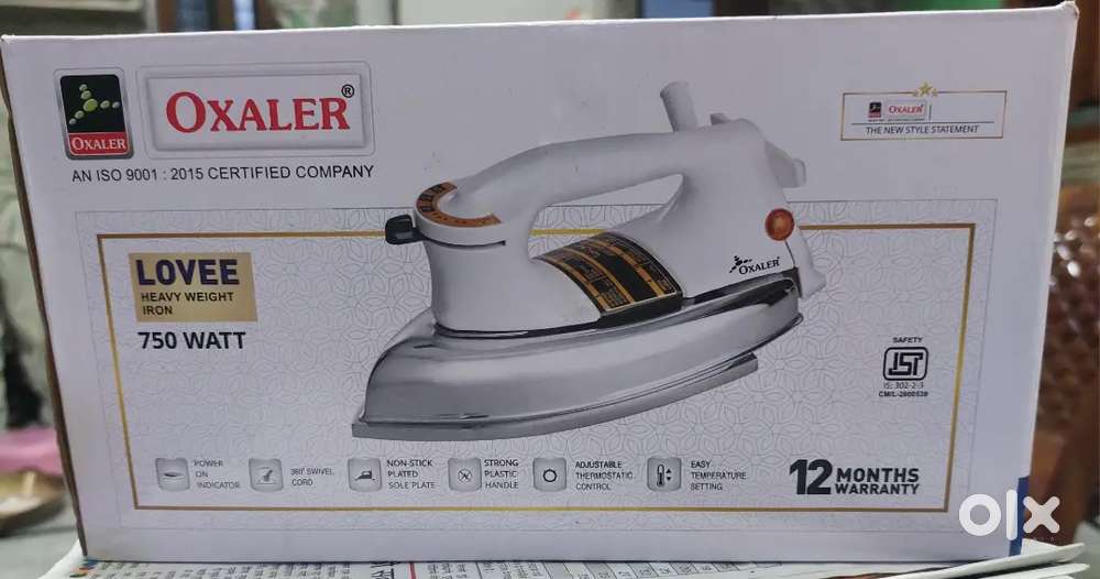 New IRON FOR CLOTHES 750 WATT