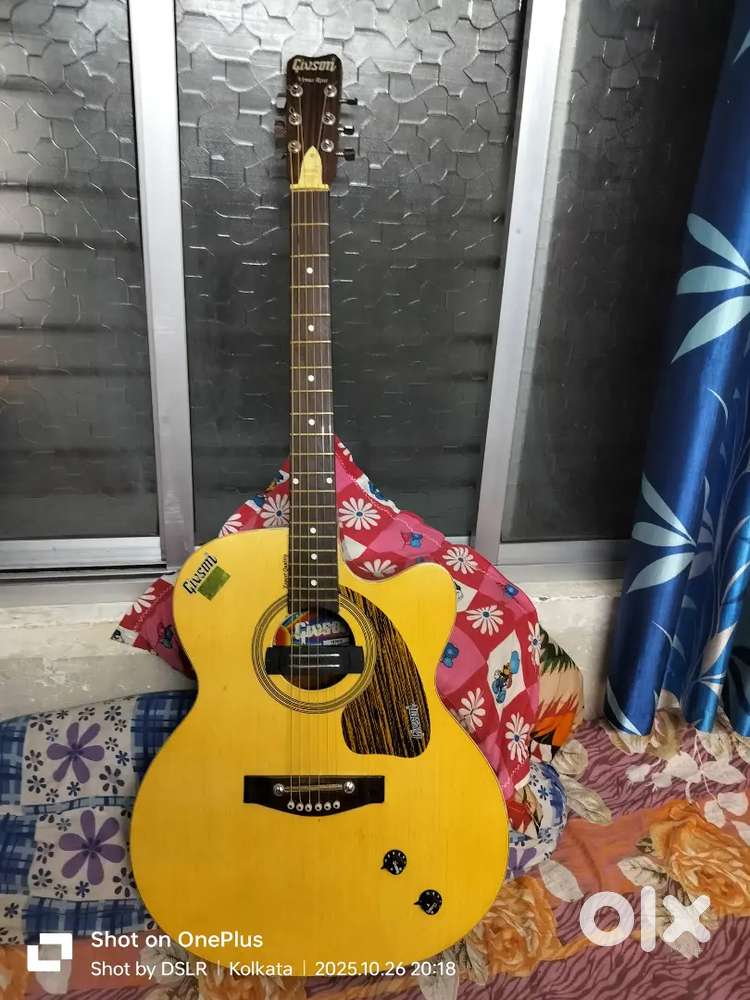 Guitar at low cost with bag and 3 picks