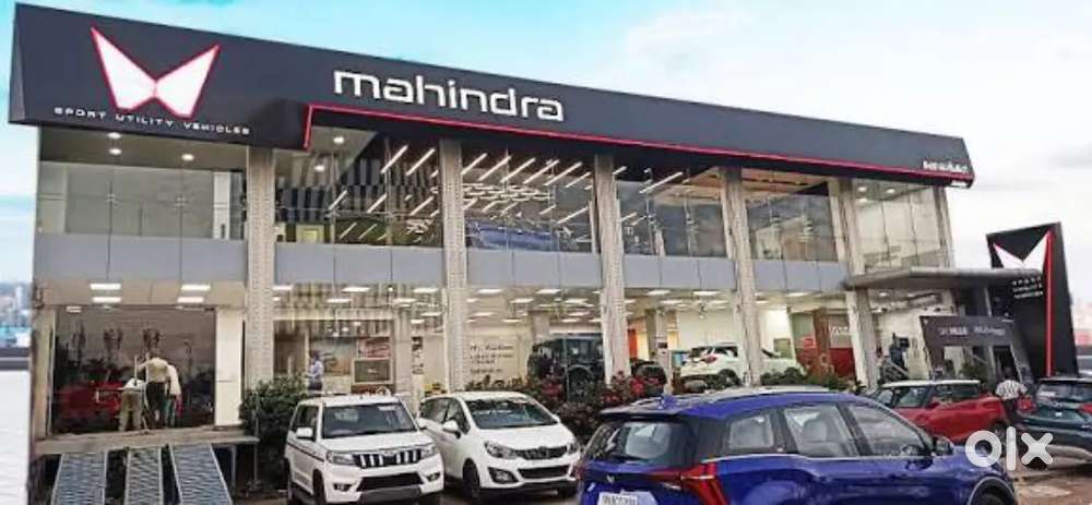 LIMITED VACANCY AVAILABLE FOR MAHINDRA SHOWROOM IN LUCKNOW LOCATION.