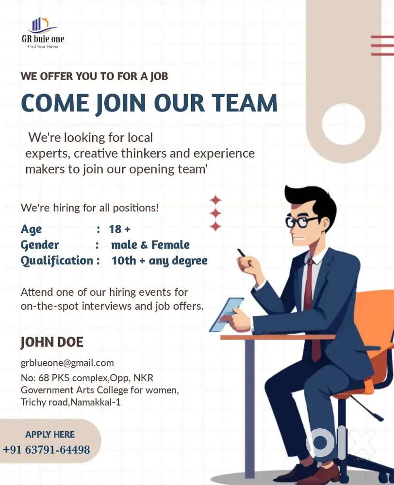 Sales & marketing executive need urgent hiring