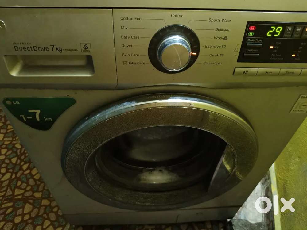 LG 7kg washing machine front load