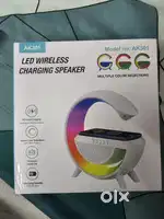 AK301 LED Wireless Charging Speaker