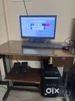 Hp computer with keyboard pc speaker with table