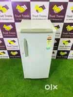 Lg white colour single door fridge less used with good condition