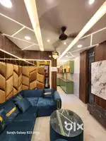 3bhk 80gaj semi furnished floor with lift and call parking