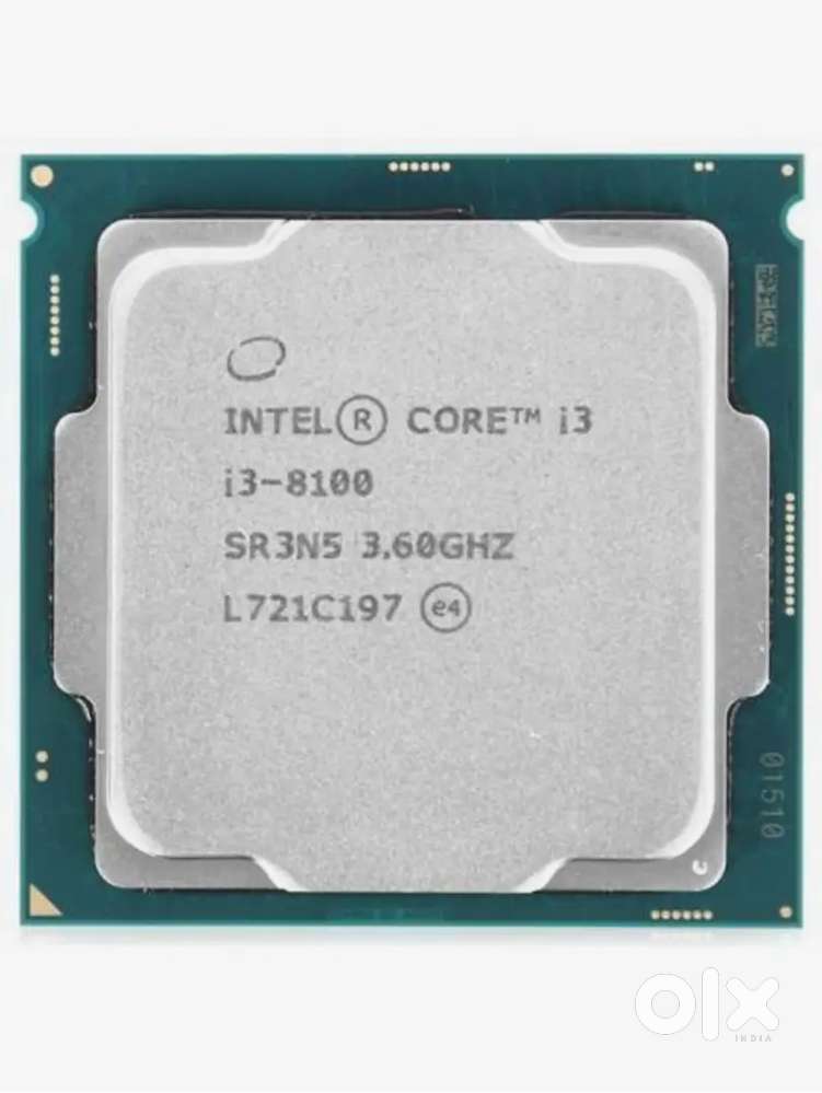 Intel i3-8100 3.6 GHz