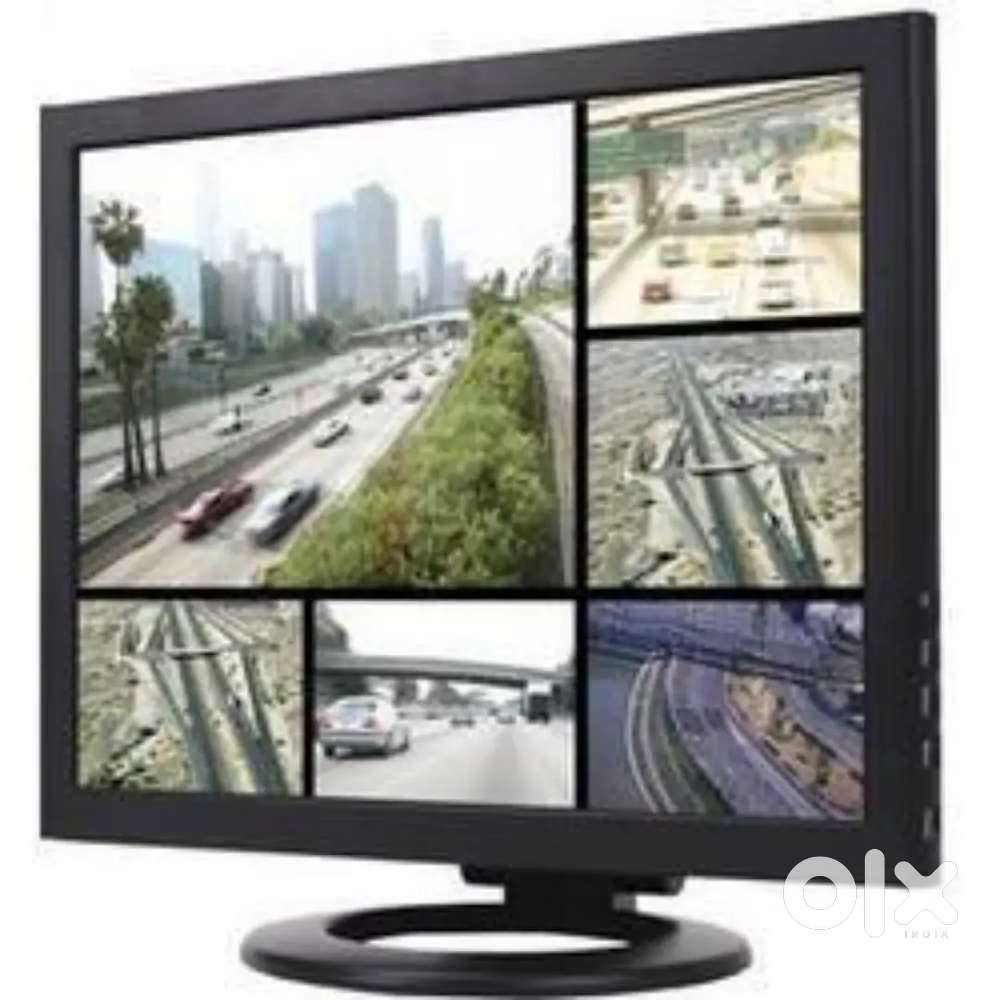 Security guard and CC Cam Monitoring Person