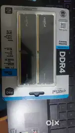 32 gb (16 x 2) ram crucial ddr4 for desktop