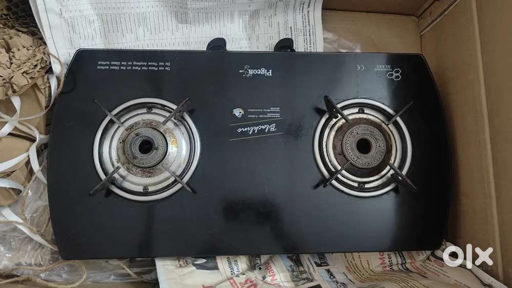 Glass gas stove