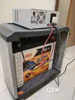 Inverter with batteries