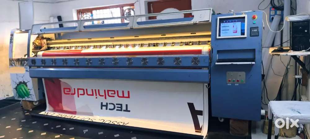 Konica 512i Solvent printer