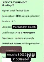 Customer Relationship officer