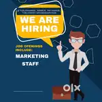 WE ARE HIRING MARKETING STAFFS