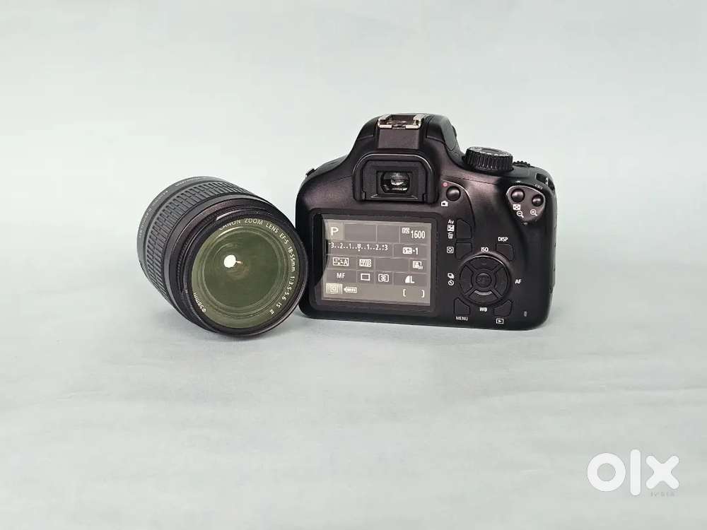 Canon EOS 3000D DSLR Camera with 18-55mm Lens 18MP Wi-Fi Easy-to-Use