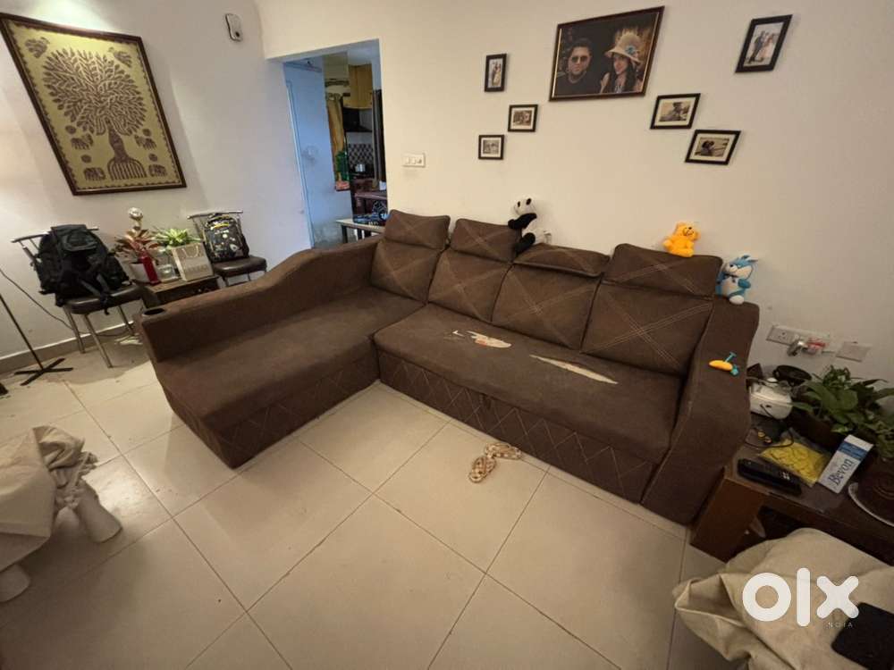 Sofa cum Bed with Storage