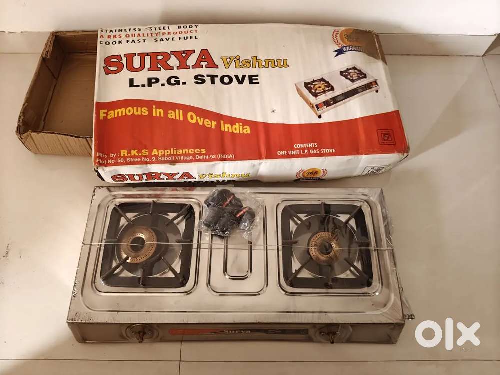 Brand new 2 burner gas stove