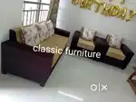 Barun and cream colour sofa brand new direct factory