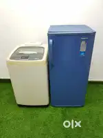 *samsung combo offer washing machine and single door with warranty**