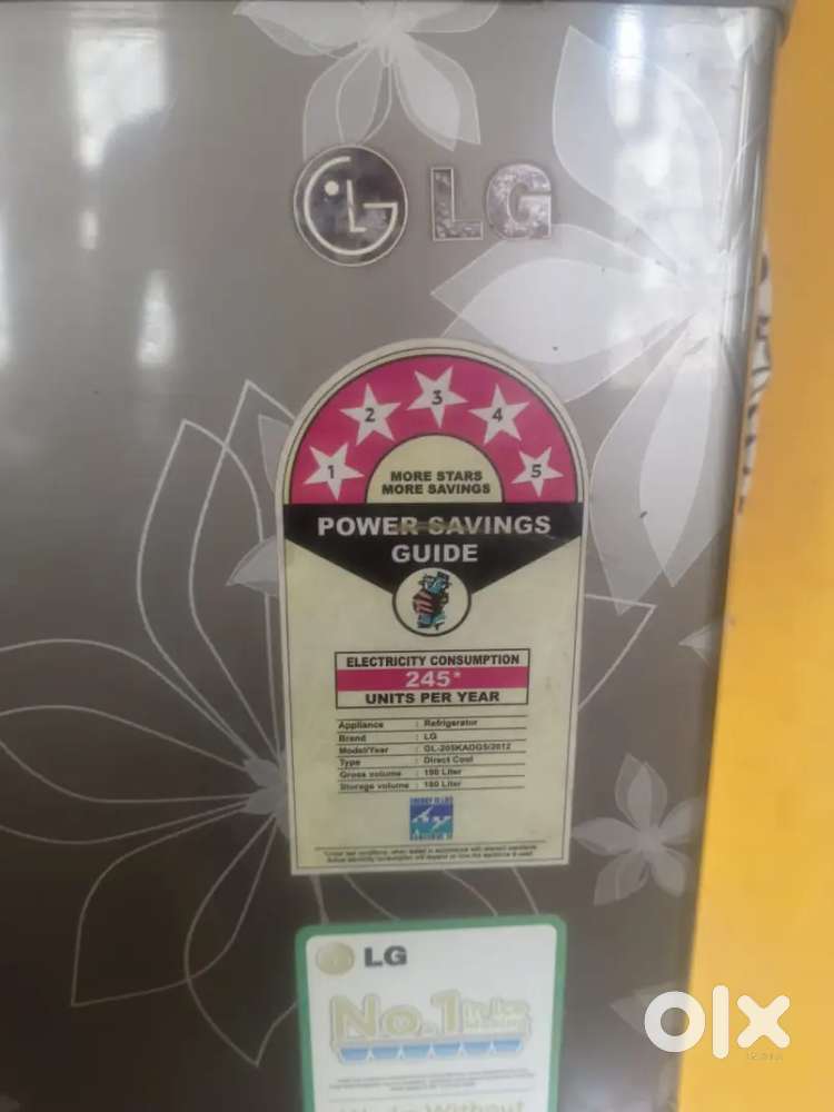 LG 190 liter refrigerator