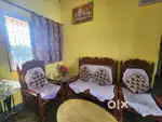 Well maintained saguan wood sofa set