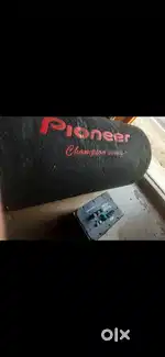 Poineer 12inch tube   subwoofer with amblifire