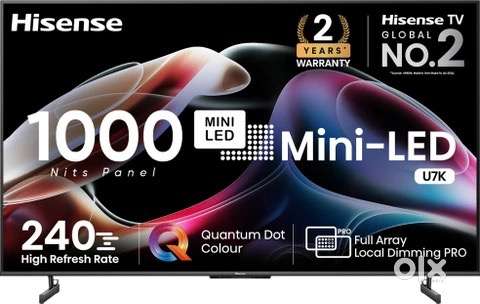 Hisense 55” 144hz Mini LED UHD QLED
