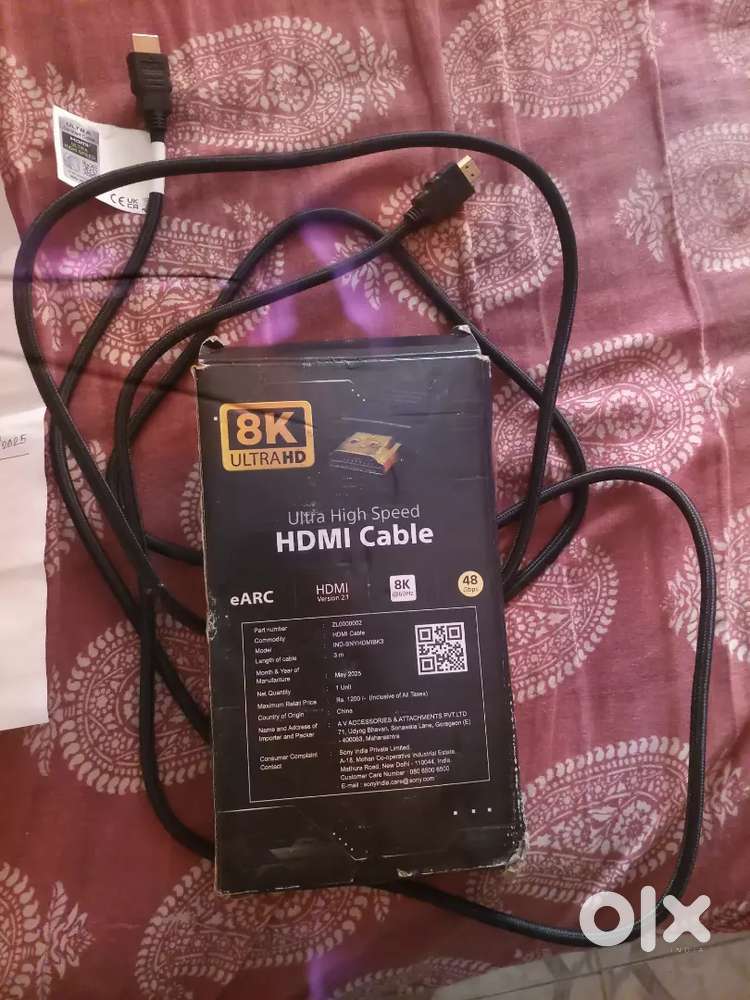 8k ultra hd hdmi cable