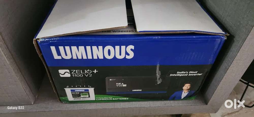 Luminous zelio + brand new inverter