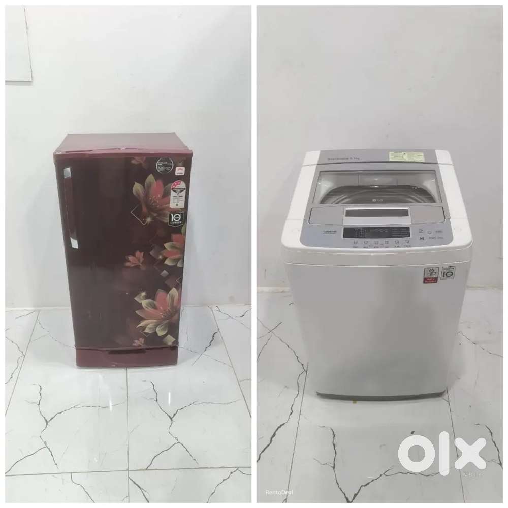 Dhamaka sale running on Combo fridge and washing machine with warranty