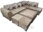 Super discount buy new sofa 8499, L size sofa 13990/-EMI on bajaj
