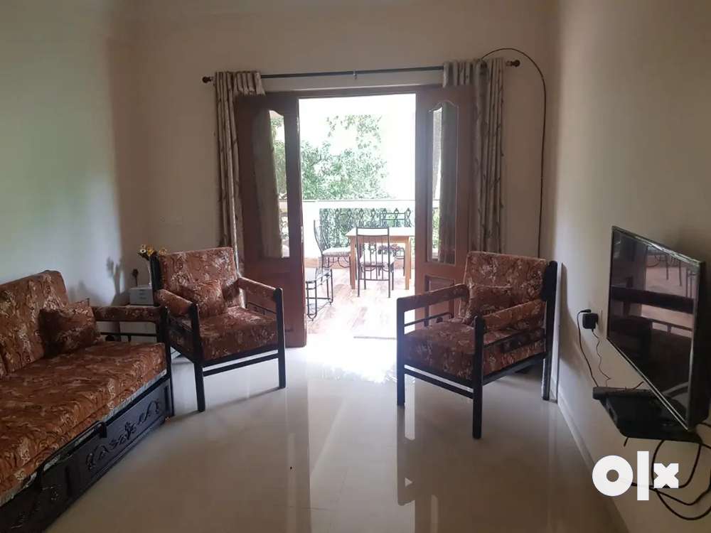 2 BHK SPACIOUS FULLY FURNISHED TERRACE SPACE GATED SOCIETY NERUL