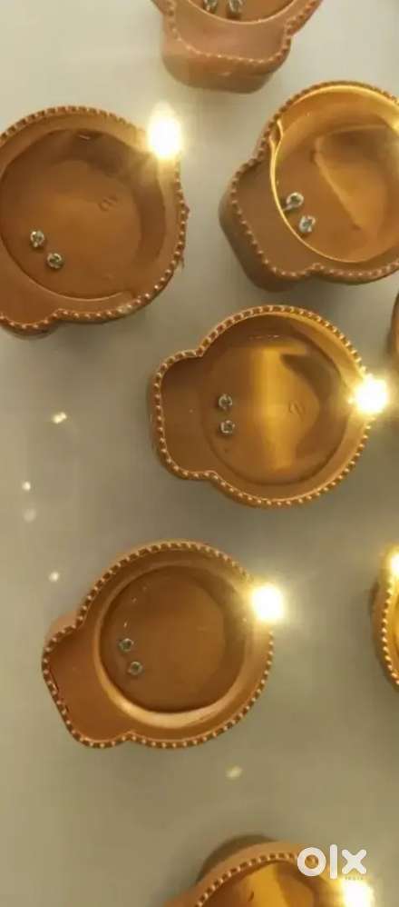 Pack of 12 pcs Water LED Sensor Diya For Diwali and other Festivals