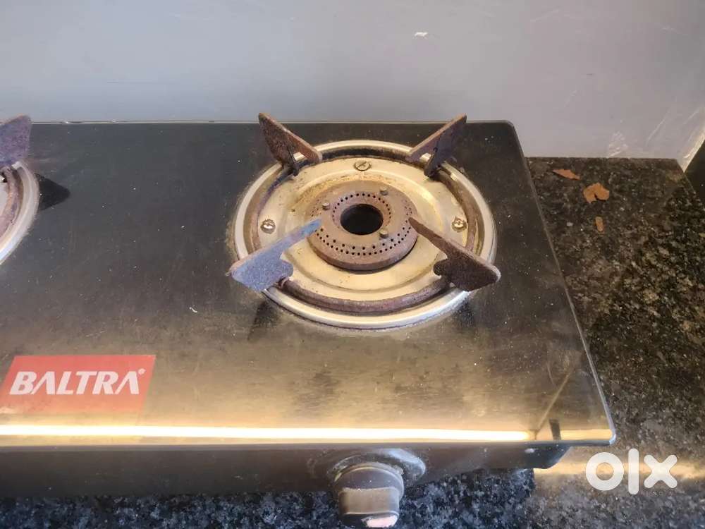 Gas stove - toughened glass platform