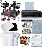 5 in1 combo sublimation machine and printer