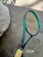 Liquid crystal polymer tennis racket