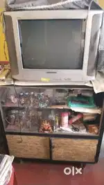 Wooden Showcase and Dressing Table