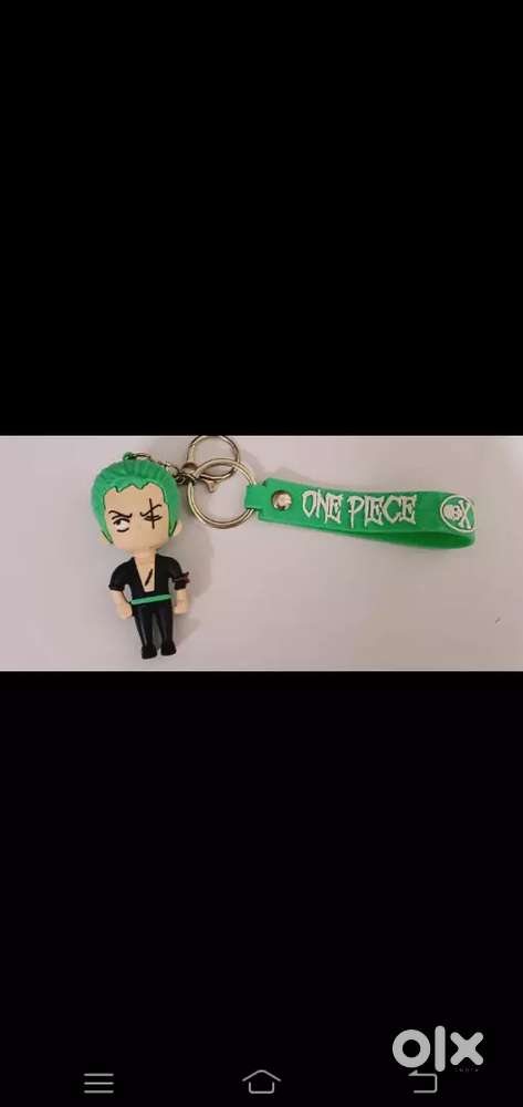One piece zoro key chain all new condition