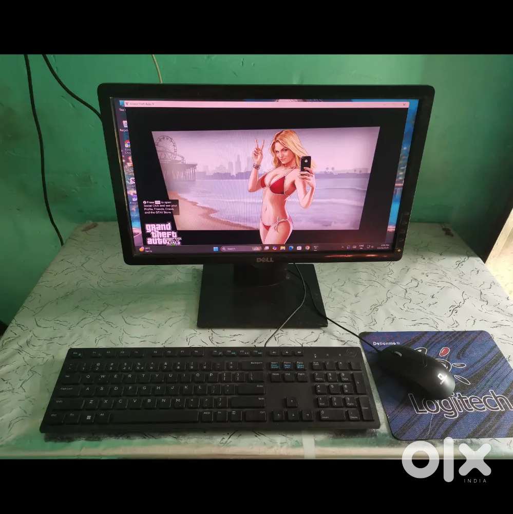 GAMING PC FULL SETUP COMPUTER GTA 5 AND FREE FIRE PLAYBLE