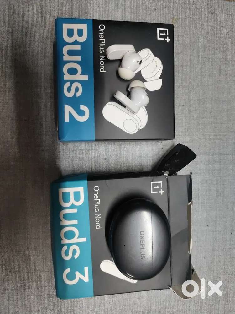 OnePlus earbuds 2 and 3