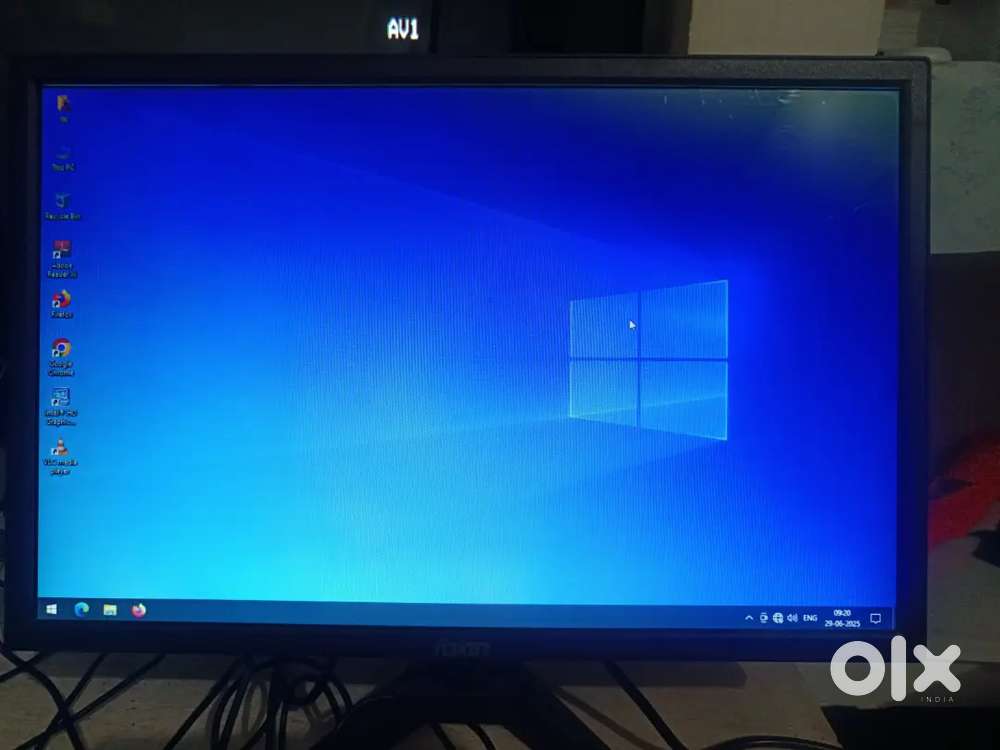Acer cpu and 19 inch foxin monitor complete PC